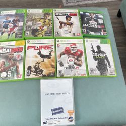 Xbox 360 Video Games 