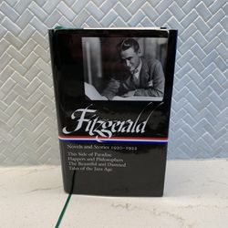 F. Scott Fitzgerald : Novels and Stories 1(contact info removed) ( LOA #117 ) Hardcover VG+
