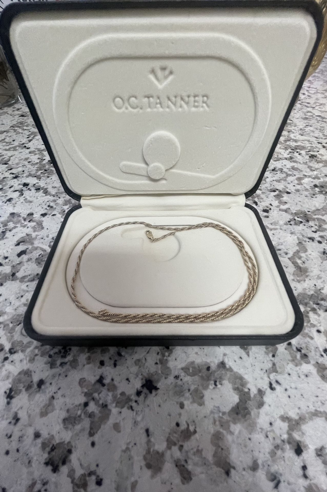 O.C. Tanner Gold Rope Chain 