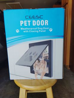 Dog Door (medium) White