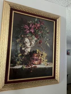 HOME INTERIORS "CHERUB AND COPPER"