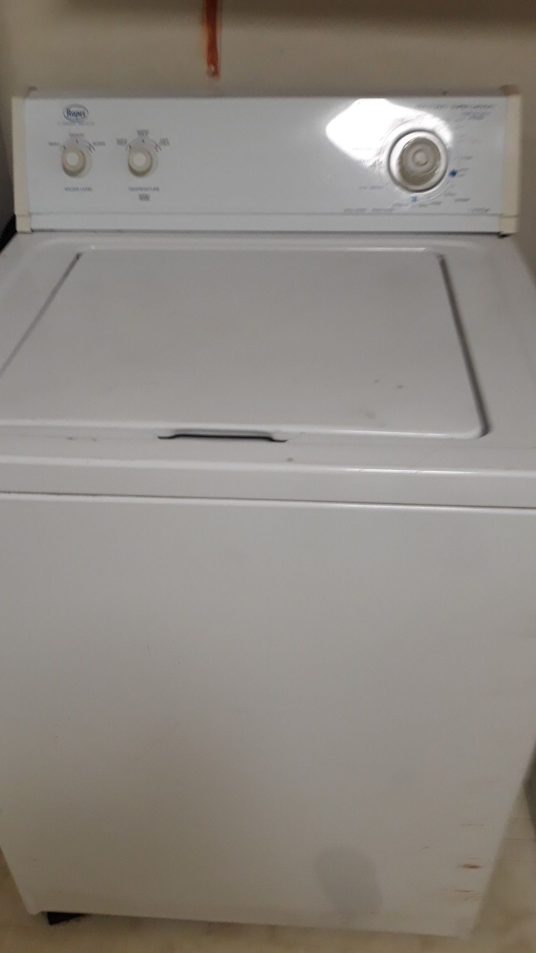 Washer and dryer