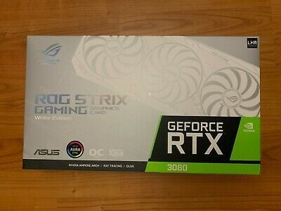 ASUS ROG Strix GeForce RTX 3080 White OC Edition 10GB V2 LHR