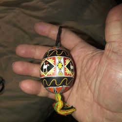 PAINTED EGG ORNAMENT!!!