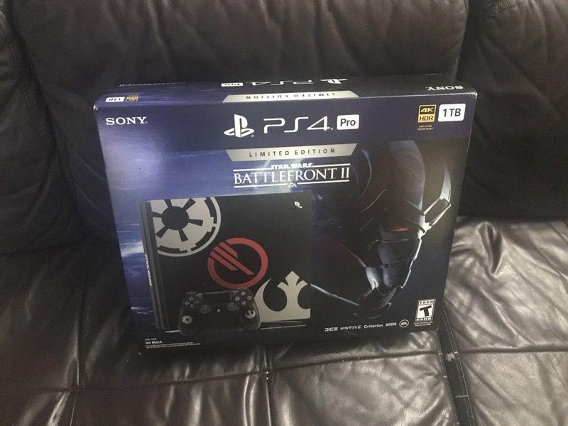 Ps4 Pro 1Tb Limited Edition