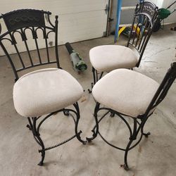 $30 For Three Barstool Benches. 