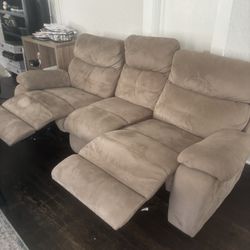 3 Seat Recliner Couch