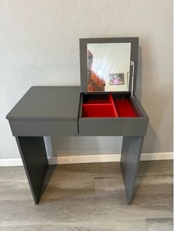 IKEA Grey Desk Vanity