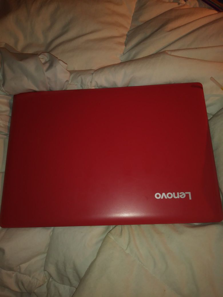 2015 Red Lenovo Idea Pad Laptop Model 100S
