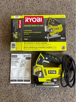 RYOBI 4.8 Amp Corded Variable Speed Orbital Jig Saw