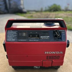 Honda Gas Generator EX650 650W