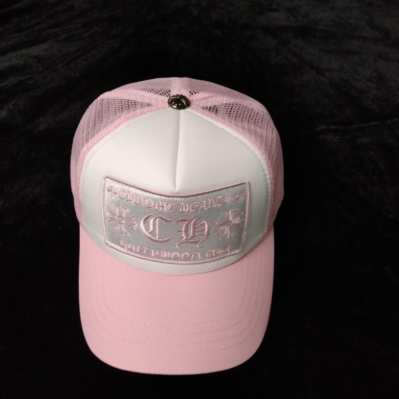 Chrome Hearts Trucker Hat Pink