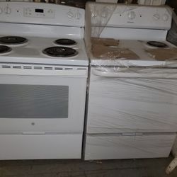 Electric  Stove  Side 30 Warranty White Coil Use Great  Condition $290