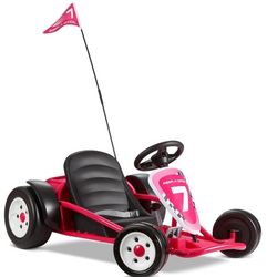 Radio Flyer Go Kart - Dark Pink 