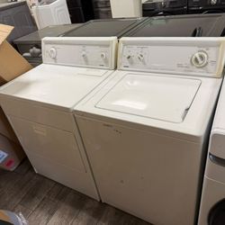 Kenmore elite washer and dryer set electric with warranty