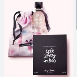 RARE Victoria Secret Let's Stay in Bed By Angel Stories Perfume 1.7oz Brand New
