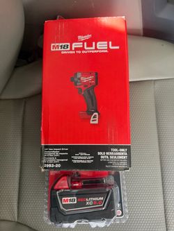 Milwaukee M18 Drill & Battery