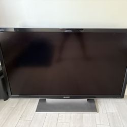2015 Sharp Aquos 60” TV