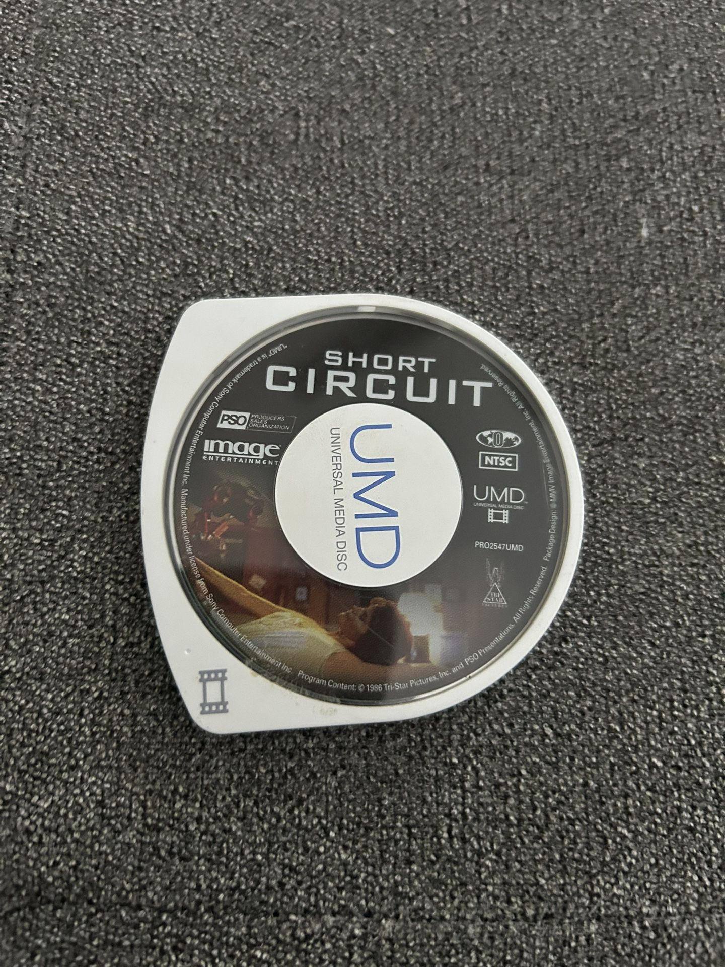 Short Circuit (movie) Sony PSP UMD Disc