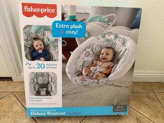 Fisherprice Sweet Snugamonkey Deluxe Bouncer