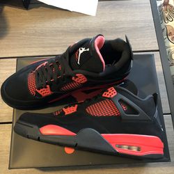 Nike Air Jordan 4 Red Thunder Size 13
