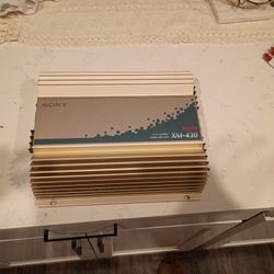 Sony Amp 430 Power Amplifier 