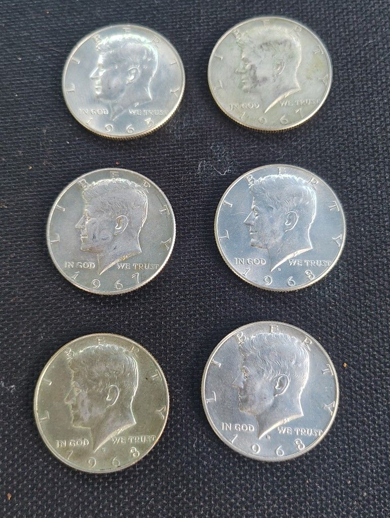 Kennedy Silver Coins...