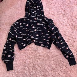 Champions 90s/2000s Reversed, Weave Cropped Hoodie