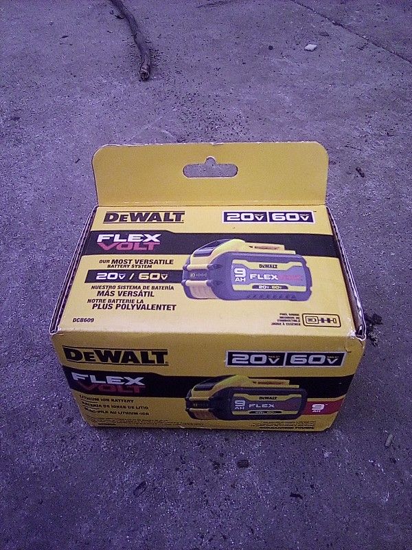 DeWalt Flexvolt 9 Ah Battery