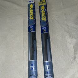 4 New All Weather ANCO Wiper Blades 19”x2 24” & 26” Contour Nhl
