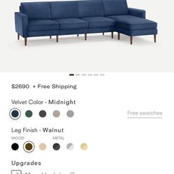  Sofa with Chaise