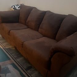 Brown Couch 