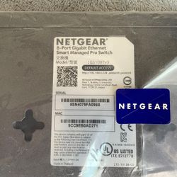 *NETGEAR 8-Port Gigabit Ethernet Smart Switch (GS108T)