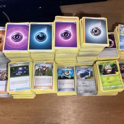 3000 Pokemon Bulk Card Lot from 2015 through 2024 NO Holos Mostly energy’s