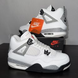 Jordan 4 White Cement 