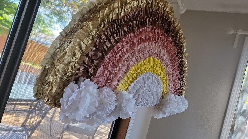 Boho Rainbow Piñata