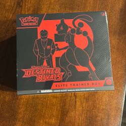 Scarlet And Violet Destin Rivals Pokémon Sealed Box