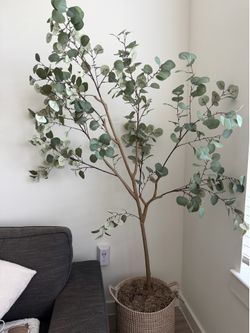 Artificial tree plant eucalyptus 6FT tall