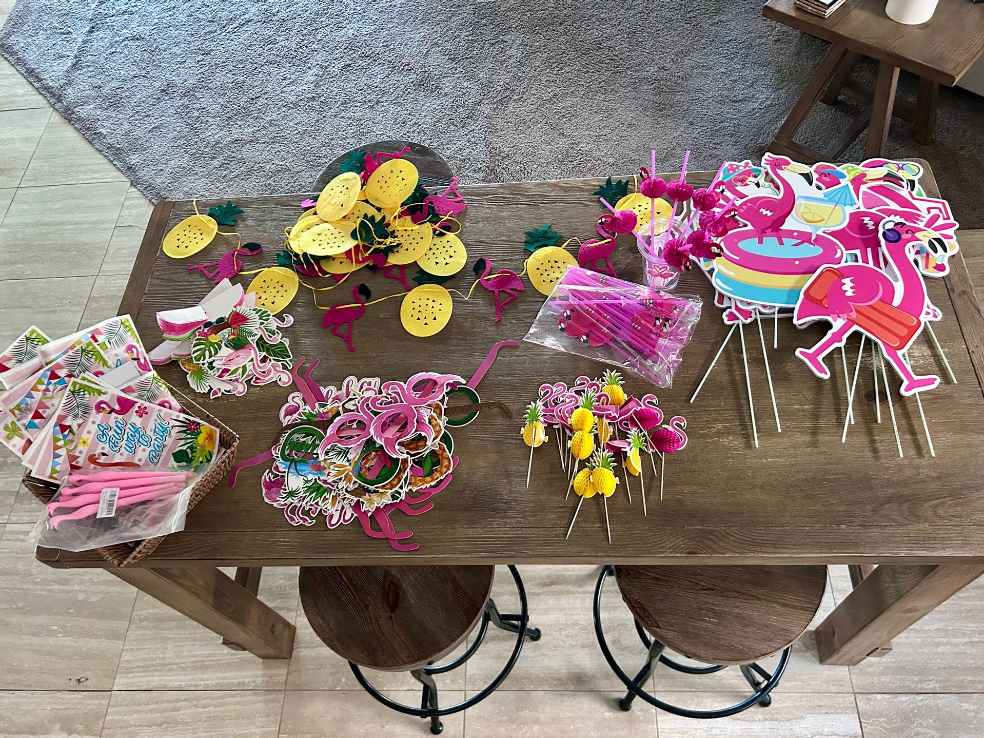 Flamingo Party Decorations- $150 Value