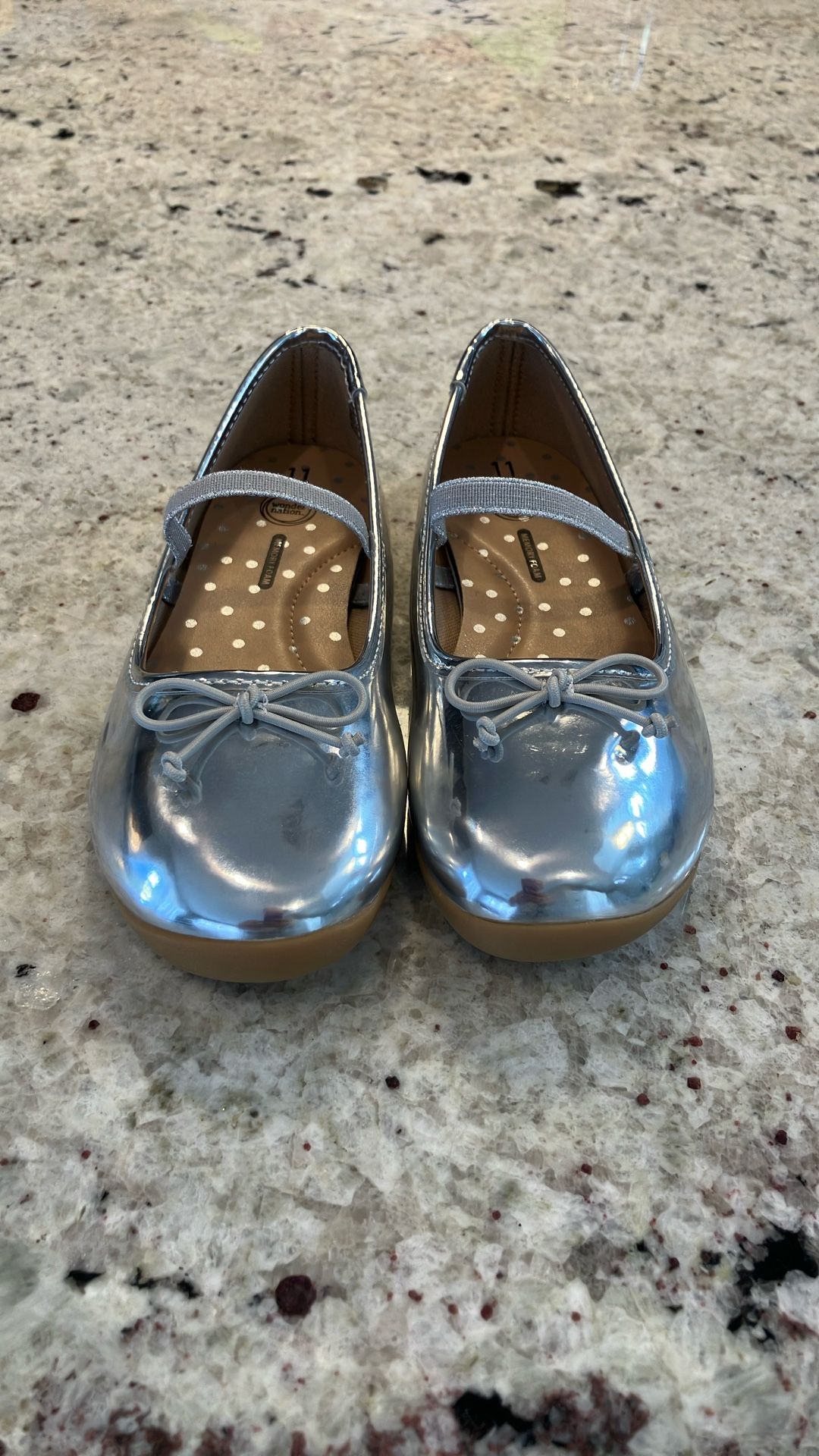 Little Girls Dress Shoes Ballet Flats - Size 11 - New