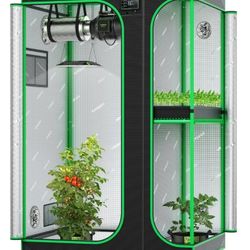 Topogrow 2 In 1 Grow Tent 48" X 36"X 72"
