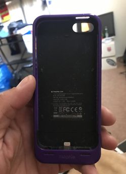 Mophie case for an iPhone 5/5c or 5se