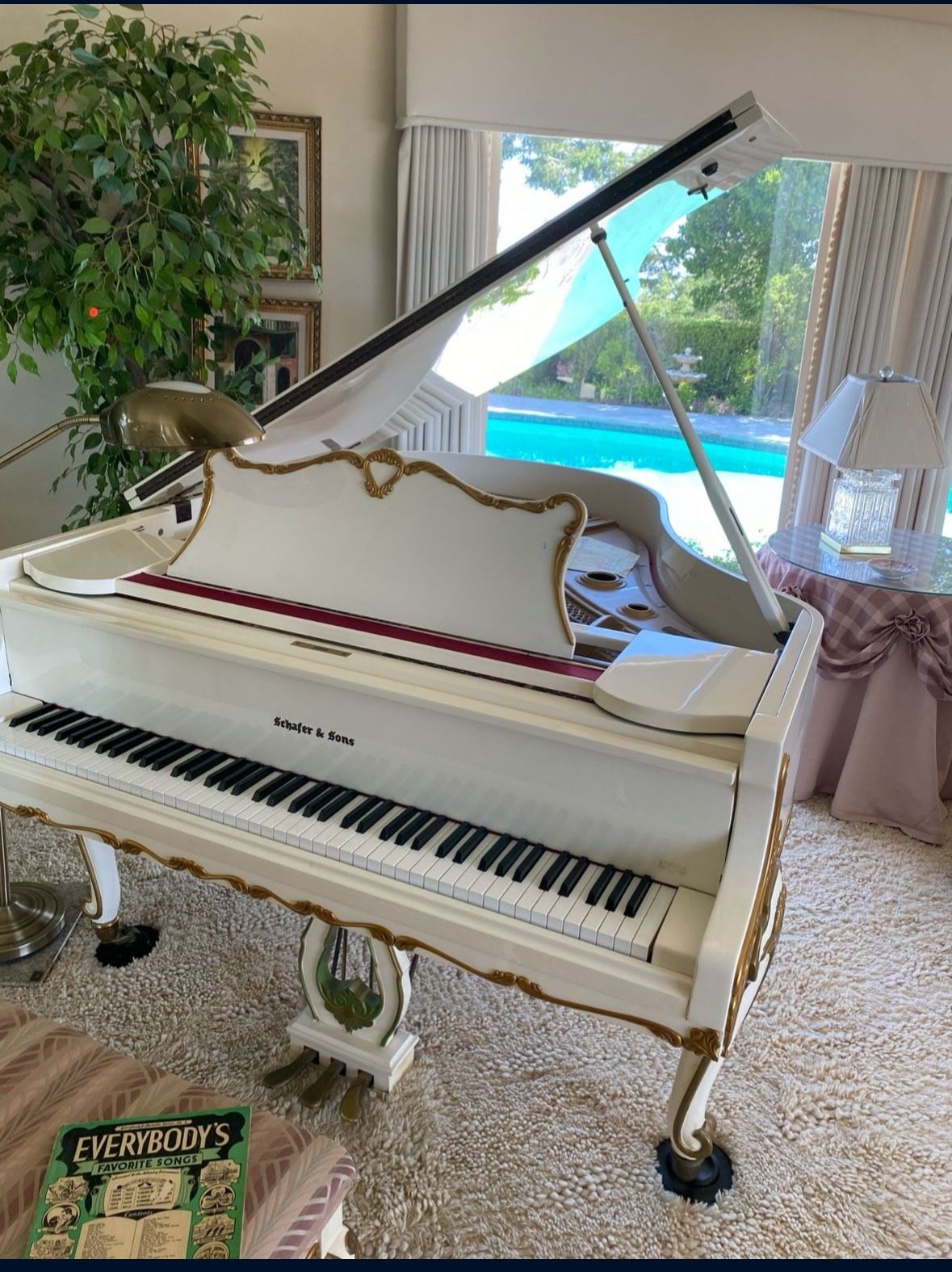 Schafer And Sons Baby Grand Piano