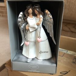 Sisters Angel Ornament 