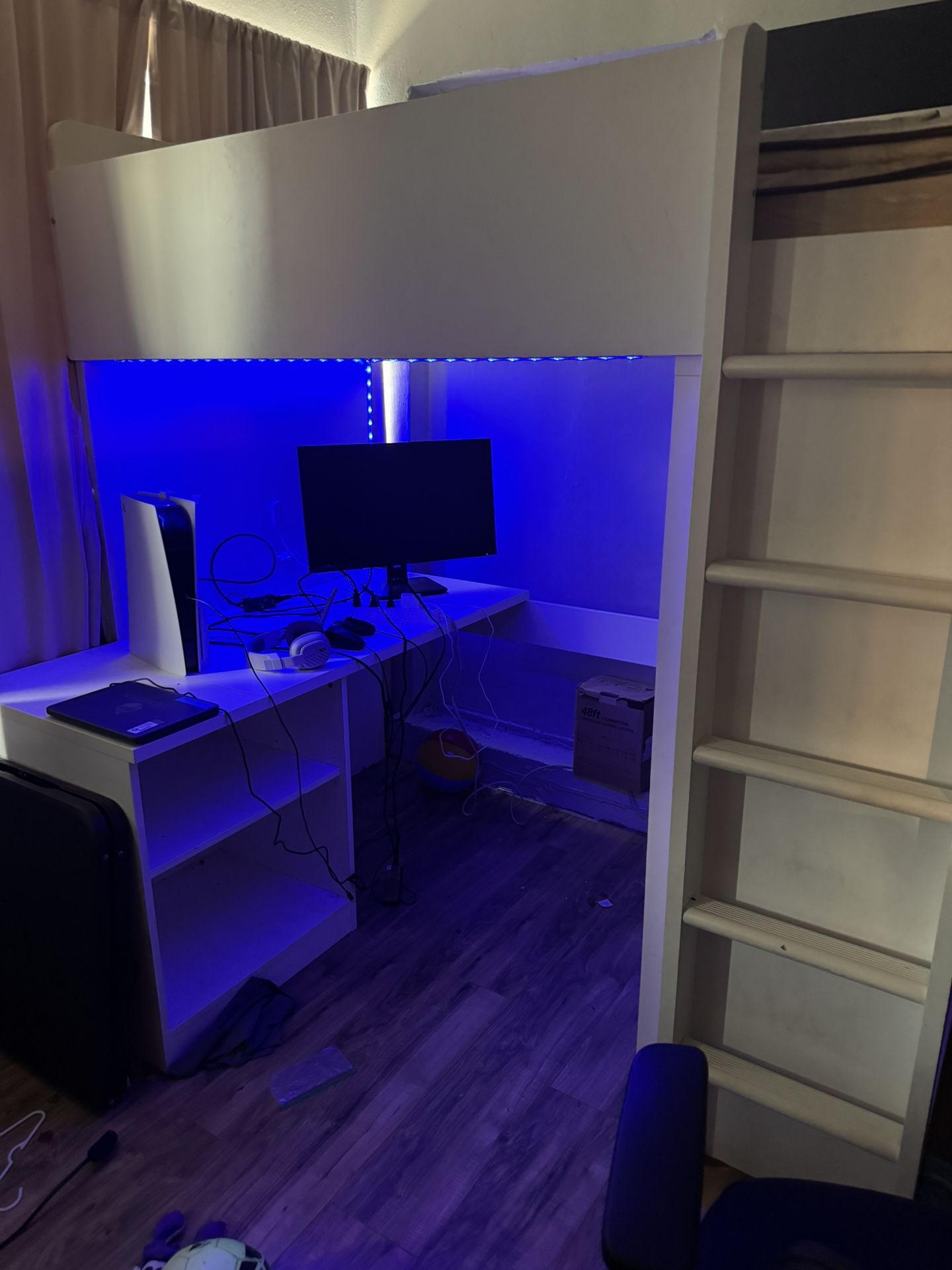 Twin Loft Bed With Desk