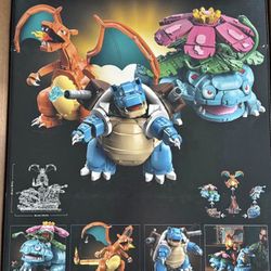 $625 Pokemon Lego Charizard Venusaur Blastoise