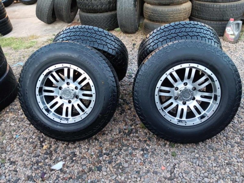 RIMS 245/75R16....6 LUGS FIT TOYOTA TACOMA NISSAN XTERRA NISSAN IZUSO RODEO NISSAN FRONTIER NISSAN PATHFINDER