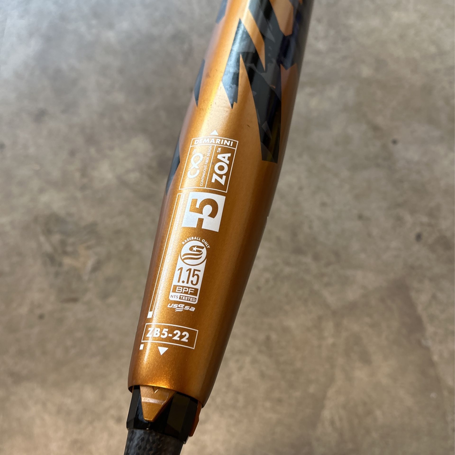 2022 DeMarini ZOA Drop 5 (32/27) USSSA for Sale in Fullerton, CA
