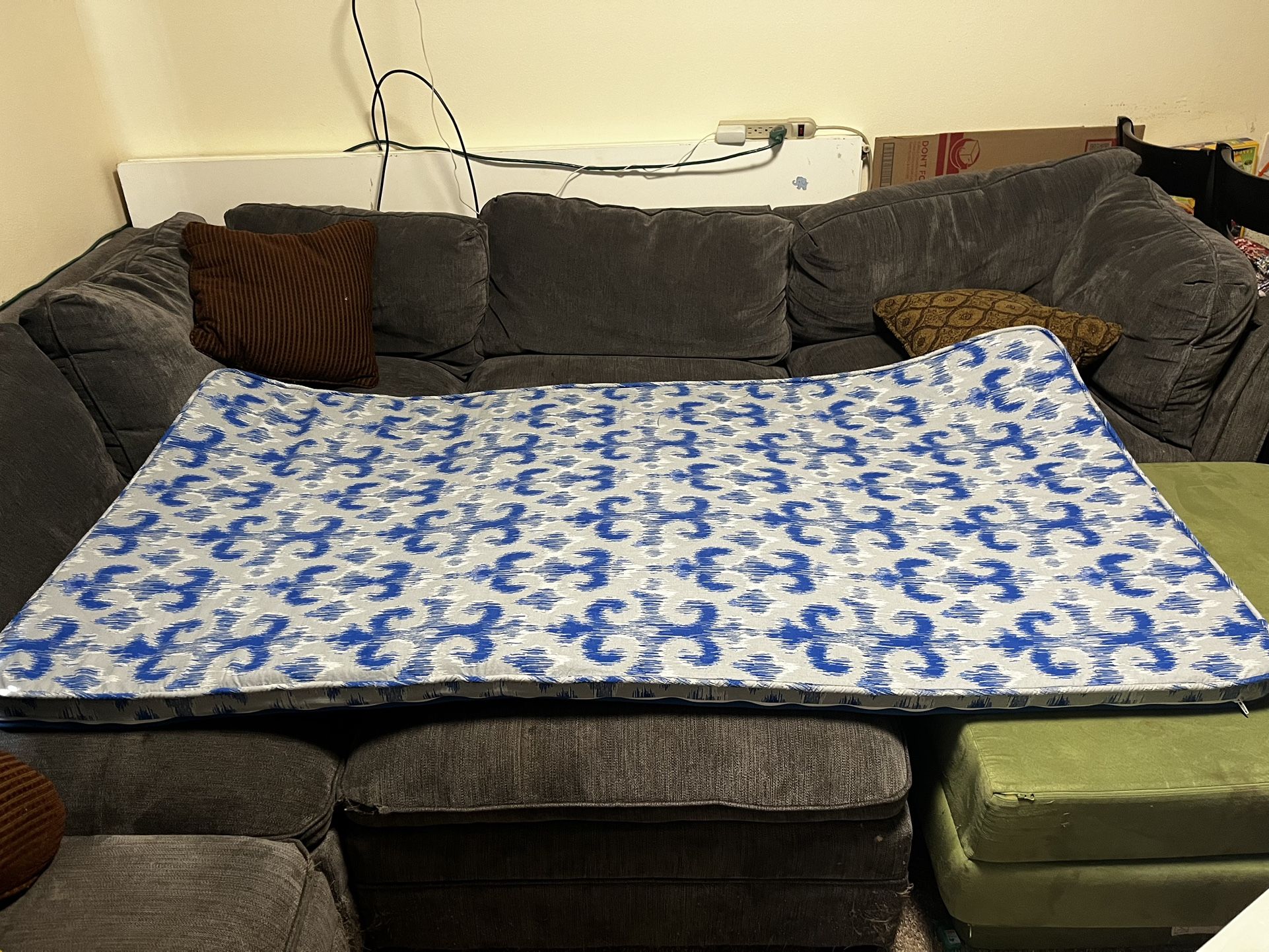 2” PureLux Memory Foam Lounger