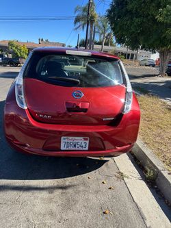 2015 Nissna leaf electric